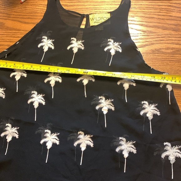 Wildfox White Label Palm Blouse - Picture 4 of 6
